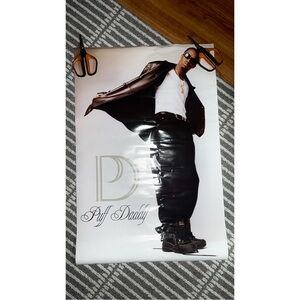 Puff Daddy Vintage 2001 Poster